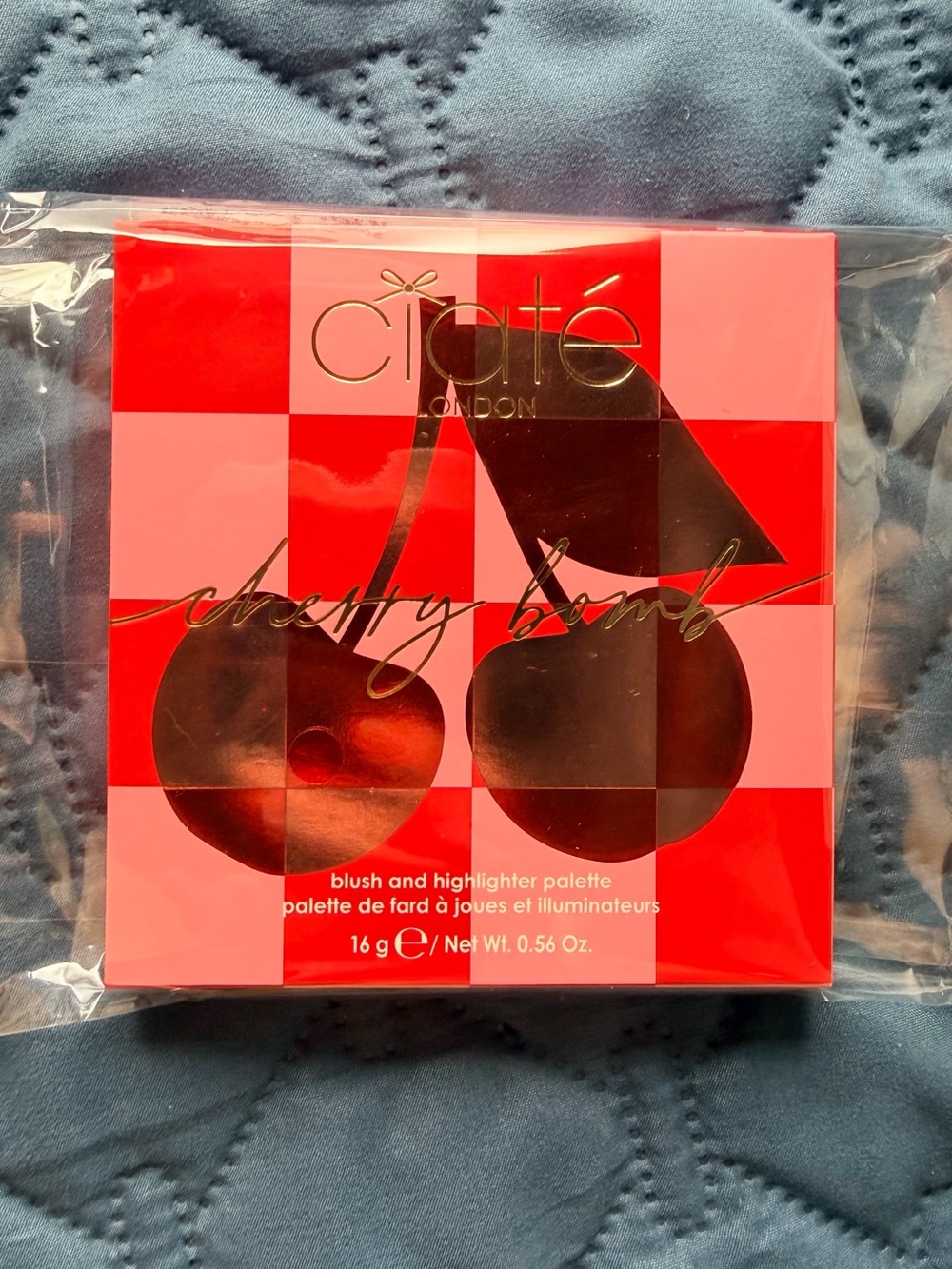 Ciate Cherry Bomb Blush and Highlighter Palette